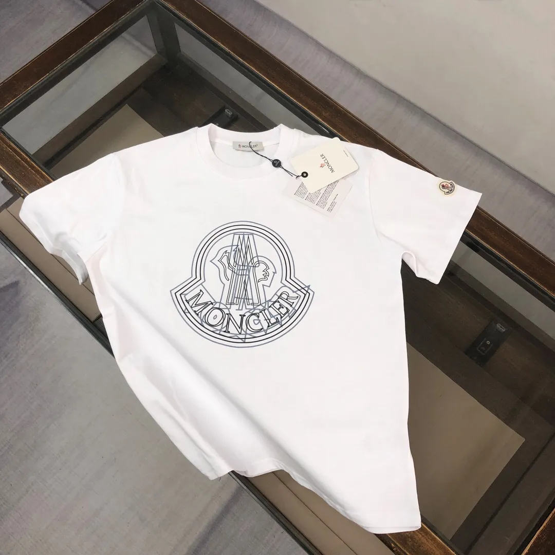 💰P85💥 MON*CLER New Arrival logo T Quality 🔥🔥 Versatile ！ Breathable ！！ ：Black White Size：M-3XL